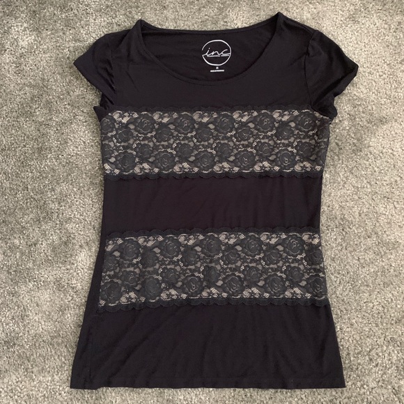 INC International Concepts Tops - New Lace Detail Shirt